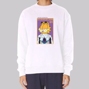 Neon Genesis Garfield Evangelion Sweatshirt 4