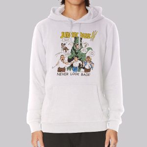 Never Look Back Jurassic Park Vintage Sweatshirt