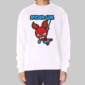 New Spider Woman Cute Superhero Sweatshirt 2 New Spider Woman Cute Superhero Sweatshirt 3
