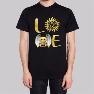 Nice Baby Yoda Supernatural Love Sweatshirt 2 Nice Baby Yoda Supernatural Love Sweatshirt 3