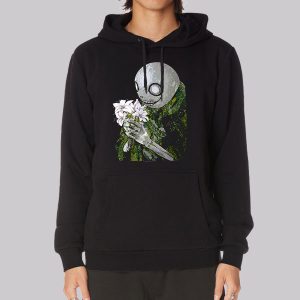 Nier Automata Merchandise Flower Art Sweatshirt