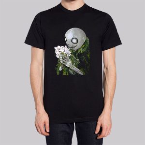 Nier Automata Merchandise Flower Art Sweatshirt 2 Nier Automata Merchandise Flower Art Sweatshirt 3