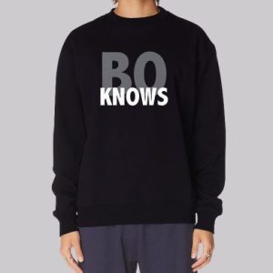 Nix College Jackson Bo Knows Sweatshirt 3 Nix College Jackson Bo Knows Sweatshirt 4