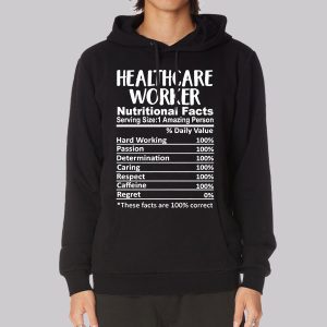 Nutritional Facts Healthcare Worker Sweatshirt