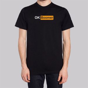 Ok Boomer Merch Meme Hub Logo Sweatshirt 3