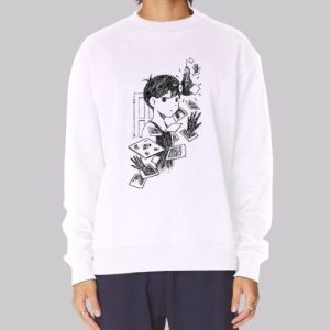 Omori Merch White Space Sweatshirt 4