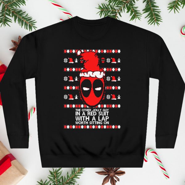 Oncoast Deadpool Ugly Christmas Sweatshirt