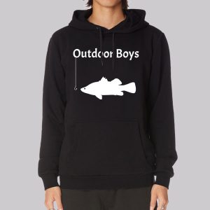 Outdoor Boys Merch Fish Funny Sweatshirt