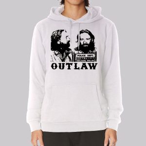 Outlaw Police Dept Vintage Willie Nelson Sweatshirt