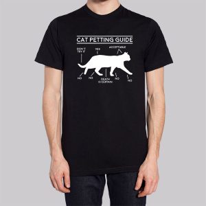 Owner Cuddling Cat Petting Guide Sweatshirt 3