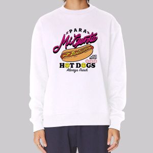 Para Mie Gente J Balvin Hot Dog Sweatshirt Para Mie Gente J Balvin Hot Dog Sweatshirt