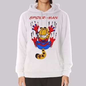 Parody Garfield Spider Cat Spider Man Sweatshirt