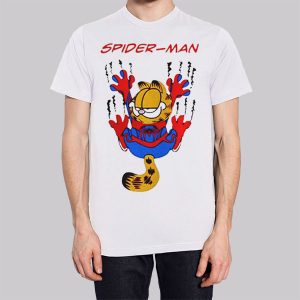 Parody Garfield Spider Cat Spider Man Sweatshirt 3