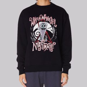 Parody Jack Skellington Santa Claus Sweatshirt