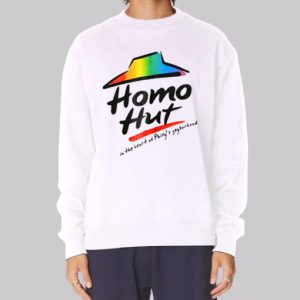 Parody Lgbt Homo Hut Sweatshirt 4