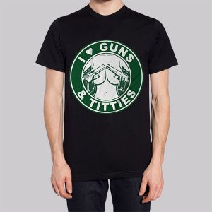 Parody Logo Boobs and Guns Sweatshirt 2 Parody Logo Boobs and Guns Sweatshirt 3