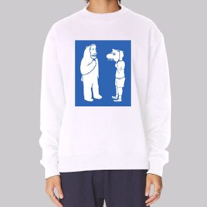 Parody Mask Mac Miller Bear Sweatshirt