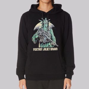 Parody Statue Foxtrot Juliet Bravo Sweatshirt