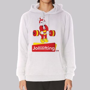 Parody Vintage Jollilifting Jollibee Sweatshirt