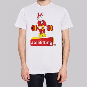 Parody Vintage Jollilifting Jollibee Sweatshirt 3