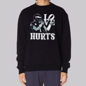 Philadelphia Eagles Loves Jalen Hurts Sweatshirt 3 Philadelphia Eagles Loves Jalen Hurts Sweatshirt 4