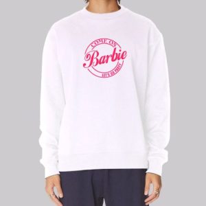 Pink Come on Barbie Lets Go Party Sweatshirt 4