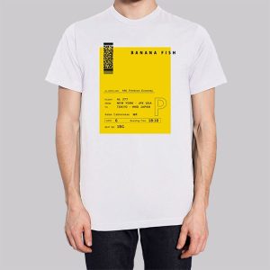 Plane Ticket Banana Fish Sweatshirt 2 Plane Ticket Banana Fish Sweatshirt 3