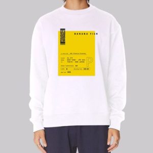 Plane Ticket Banana Fish Sweatshirt 3 Plane Ticket Banana Fish Sweatshirt 4