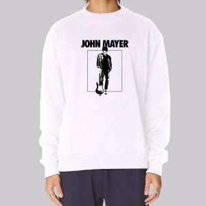 Playing Guitar Music John Mayer Sweatshirt