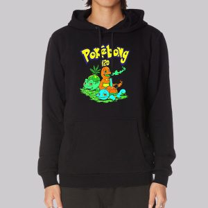 Pokebong 420 Weed Smooking Sweatshirt
