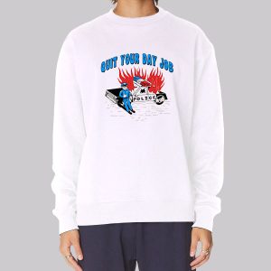 Police Funny Quit Your Day Job Sweatshirt