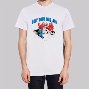 Police Funny Quit Your Day Job Sweatshirt 3