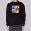 Pop Art Color Pedro Pascal Sweatshirt