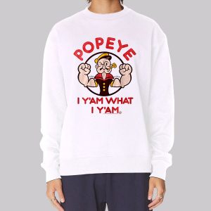 Popeye the Sailorman What I Yam Sweatshirt