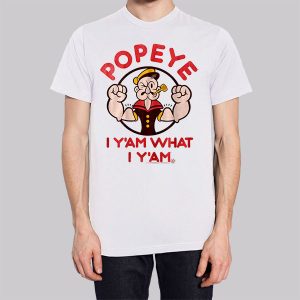 Popeye the Sailorman What I Yam Sweatshirt 2 Popeye the Sailorman What I Yam Sweatshirt 3