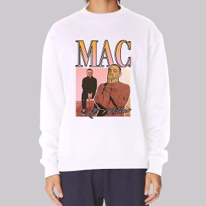 Portrait Singer Mac Miller Vintage Sweatshirt