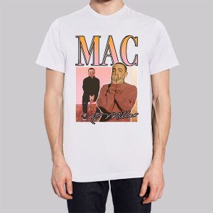 Portrait Singer Mac Miller Vintage Sweatshirt 2 Portrait Singer Mac Miller Vintage Sweatshirt 3