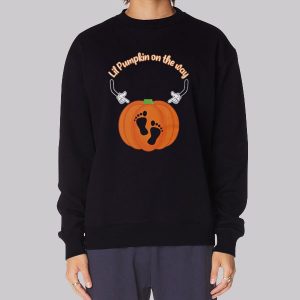 Pregnant Maternity Halloween Sweatshirt