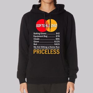 Priceless Softball Dad Sweatshirt