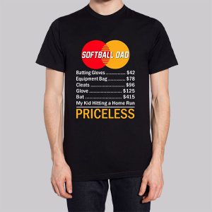Priceless Softball Dad Sweatshirt 2 Priceless Softball Dad Sweatshirt 3