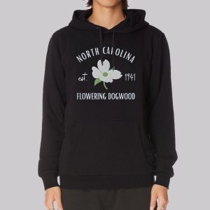 Printed Flowering Dogwood North Carolina Sweatshirt