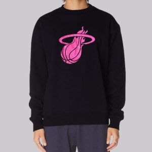 Purple Miami Heat Womens Sweatshirt 3 Purple Miami Heat Womens Sweatshirt 4