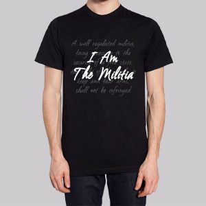 Quotes I Am the Militia Sweatshirt 3