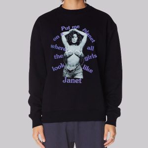 Quotes Janet Jackson Graphic Sweatshirt