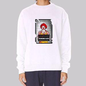 Rackaracka Merch Demonetized Meme Sweatshirt