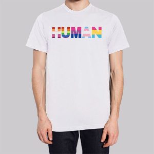 Rainbow Typography Human Sweatshirt 3