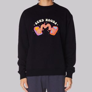 Ramen Graphic Send Noods Sweater Ramen Graphic Send Noods Sweater