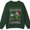 Rare Vintage Kermit I Heard You Like Ugly Sweaters Shirt