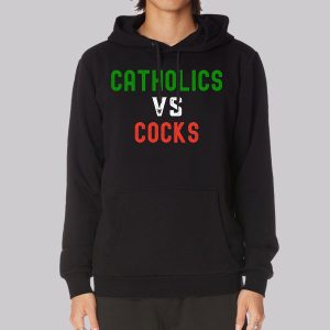 Religious Catholics vs Cocks Sweatshirt