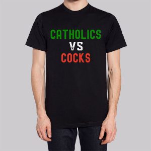 Religious Catholics vs Cocks Sweatshirt 3